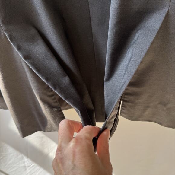 Jos A Bank Men’s 42 X Long Travelers Tech Blazer Gray Wool Stretch Slim Fit EUC - Picture 9 of 9